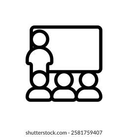 Board Outline Icon. Board Icon