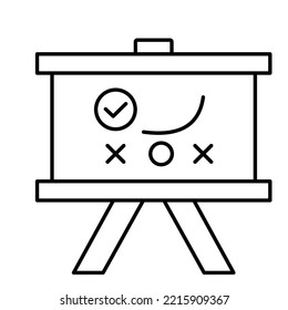 Board Outline Vector Icon which can easily modify or edit

