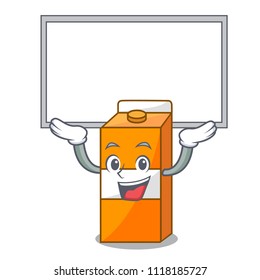 Up board package juice character cartoon