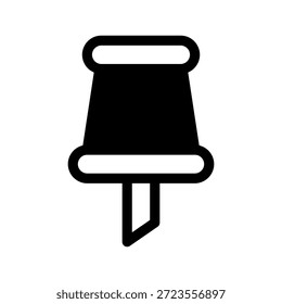 Board Pin Symbol Vektorsymbol Design Illustration