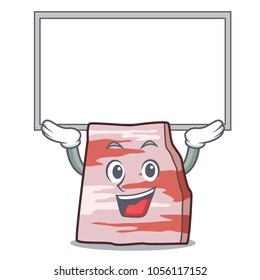 Up board pork lard character cartoon