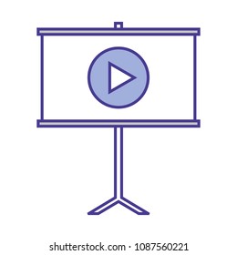 board presentation video player office