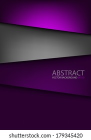 board purple brochure background vector grey and blue board overlap background document