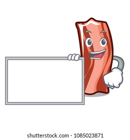 With board ribs character cartoon style