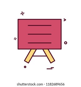board school icon vector design