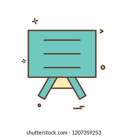 board school icon vector design