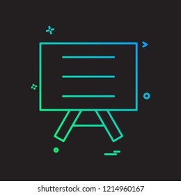 board school icon vector design