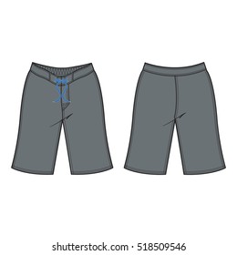 Board Shorts Template