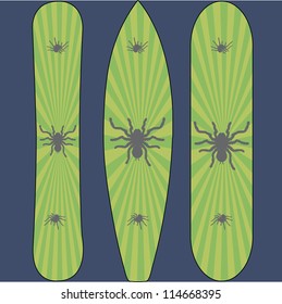 board spider design template