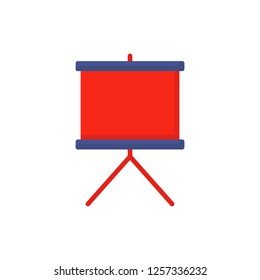 board stand icon vector design flat style