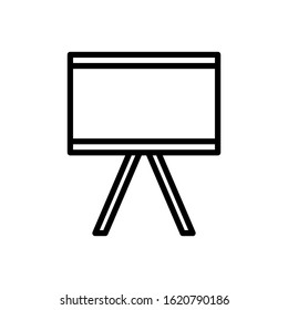 Board stand icon vector trendy design