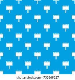 Board for statistics pattern repeat seamless in blue color for any design. Vector geometric illustration