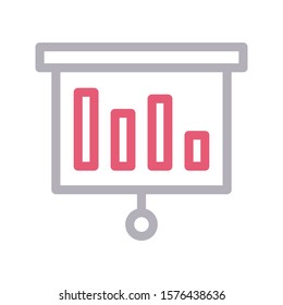 board vector color line icon 
