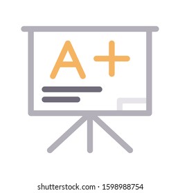 board vector color line icon 