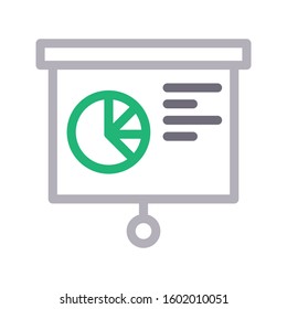 board vector color line icon 