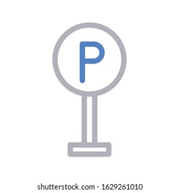board vector color line icon 