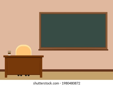 Board vector. free space for text. wallpaper. copy space. classroom vector.