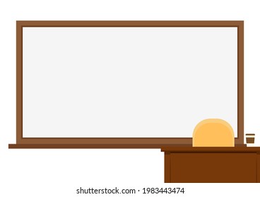 Board vector. free space for text. wallpaper. copy space. classroom vector.