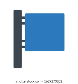 board vector glyph color icon 
