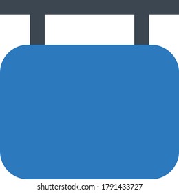 icono de color de glifo vector de placa