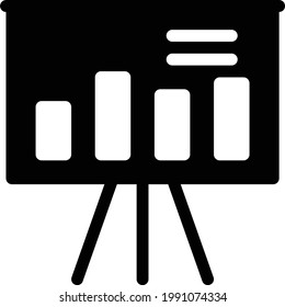 board vector glyph flat icon