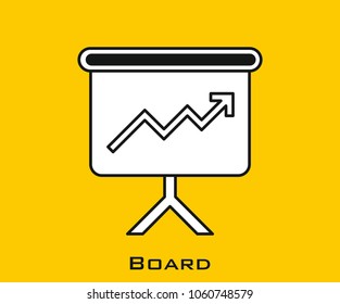 Board vector icon