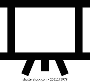 board vector illustration isolated on a transparent background. stroke vector icons for concept or web graphics.