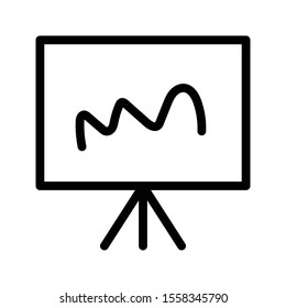 board vector thin line icon 
