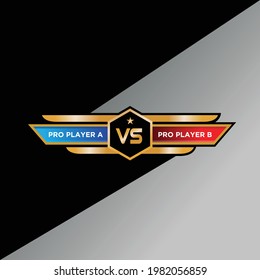 Board versus vector template and illustration for game player