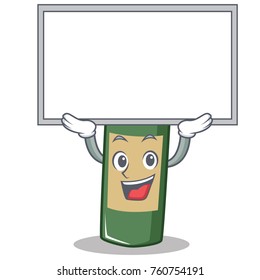 Up board wine bottle character cartoon