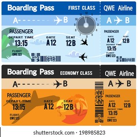  Boarding Pass- Airline Tickets  