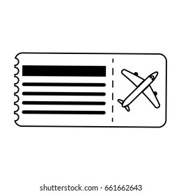 boarding pass icon image 