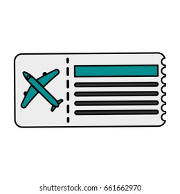 boarding pass icon image 