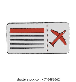 boarding pass icon image