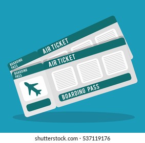 boarding pass icon image vector illustration design 