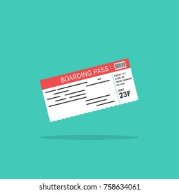 Boarding passe for boarding a flight on an aircraft cruise liner or ferry or a sleeper on a train when using transport services