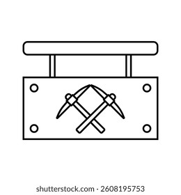 Boardname miner crypto icon with modern design, ideal for blockchain, mining rigs, and tech content. High-quality vector, fully editable and perfect for digital and fintech projects.