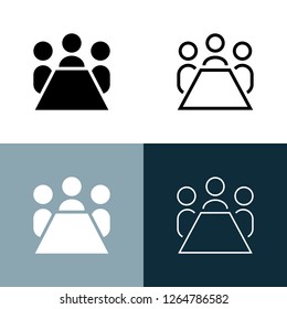 Boardroom Icon Set