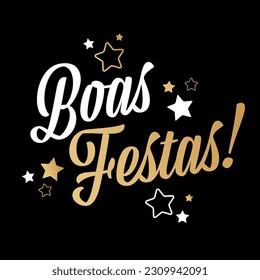 Boas Festas, Frohe Feiertage auf Portugiesisch