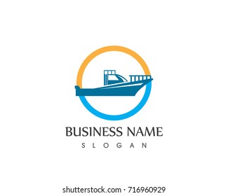 Boat beach logo
