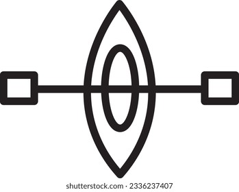 Boat Canoe Sea Outline Icon
