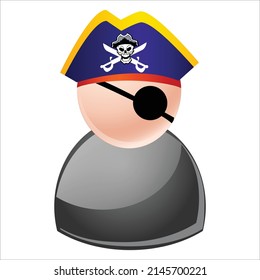 boat captain Isolated Vector icon which can easily modify or edit

