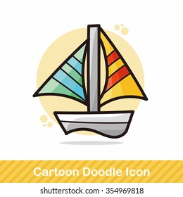 boat color doodle