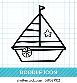 boat color doodle