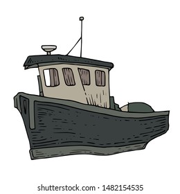 boat colorful ink set collection