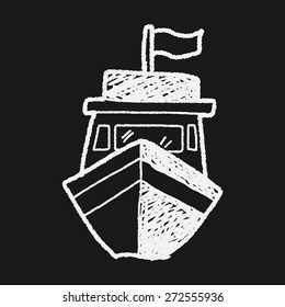 Boat doodle