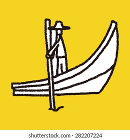 boat doodle
