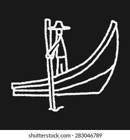 boat doodle
