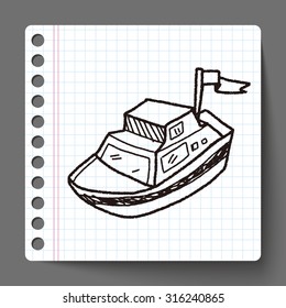 boat doodle
