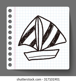 Boat doodle